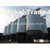 Soybean grain storage silos