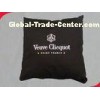hotel black Sofa Throw Pillows Cotton personalized , oversized