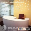 Corian White Reception Desk Thermoformed