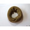 Loop knitted scarf