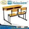 2 Person Primary And Middle School Laminate Wood Timber Desk Furniture