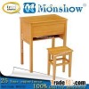 Solid Wood Single Desk And Chair