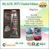 High temp bonding silicone sealant for vehicle body , black gasket