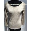 Custom Ladies Raw Edge Sweater , Soft Pure Cashmere Women Warm Sweaters Pullover