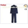 Mens Fire Resistant Coveralls , Anti Static Proban Fabric Factory Worker Uniform