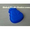 Christmas Snow Man Nonstick Blue Silicone Cake Mould For Cupcakes