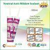 Non corrosive fast curing construction adhesion silicone sealant