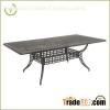 Cast Aluminum Rectagular Dining Table