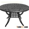 Cast Aluminum Round Dining Table