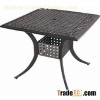 Polyrattan Square Dining Table