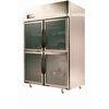 1000L Clear Door Commercial Grade Refrigerators , Commercial Ice Cream Freezer