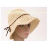 Fashionable 8cm Short Brim Packable Sun Hat , Autumn Leisure Hats For Lady