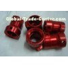 Aluminum, AL7075, 0.005mm, 4axis and red anodize CNC precision machining part