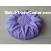 Big Sunflower Silicone Cake Mould / Recycled Purple Baking Pan For Bakeware