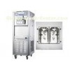 50L Stainless Steel Soft Ice Cream Machines / Rainbow Soft Ice Cream Maker , 50HZ 220V
