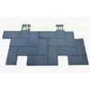 Adventure Playground Rubber Floor Tile 456 * 456 * 19/23mm
