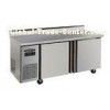 346L Double Door Commercial Undercounter Refrigerator With Backrer , 1500x800x800