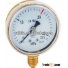 63mm Bottom Screw Window Oxygen Pressure Gauge
