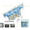 2.5 m/min Spray Coating Line Design For Liquid Painting Plants