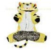 Personalized Tiger Costume For Dogs Pomeranians , Chihuahua Cotton Clothes Customized