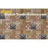 Washable Metal And Glass Mosaic Border Tiles With Small Crystal Chip