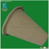 Waterproof molded pulp flower pots supplier
