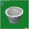 Wholesale biodegradable waste pulp mould flower pot