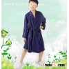 Boys Blue Coral Fleece Robe 3