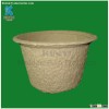 Recycled molded pulp plant flower pots