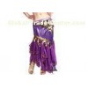 Performance Belly Dance Skirts In Golden Coin Wrap , Length 93 cm / 36.5 Inch