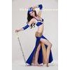 Elegant Silver Belly Dance Cane Jewelry With Shinning Accessories For Performance