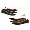 Leather Womens Ballerina Flats Shoes