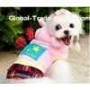 Custom Personalized Dog Clothes Hoodie / Eco-Friendly Cotton PET Apparel Pink Color