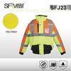 ANSI/ISEA 107-2010 Polyester Oxford high visibility apparel jacket