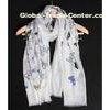 Personalized Ladies Modal Scarf , Butterfly Screen Printing Scarves