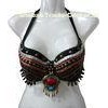 Fashion and classical  tribal belly dance tops with pendant / belly dancing dresses