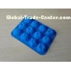 Flexible Non-stick Silicone Cake Mould 12 Holes Heat Resistant Baking Pan