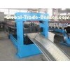 0.8-1.2mm Gutter Roll Forming Machine , Metal Roll Forming Equipment PLC Control