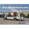 Drive System Curved Arm Hydraulic Platform Truck 190HP SINOTRUK
