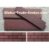 Red Artificial Brick Siding , Brick Facade Exterior High Strength
