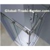 Self Cleaning Shower Door Glass Clear Float Tempered Glass Easy Cleaning
