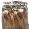 Double Drawn Inidan Remy Lace 260g/220g double drawn Clip in remy Hair China supplier