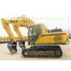 11.6r / min Swing Hydraulic Crawler Excavator Long Boom 3.2Km / H Traveling Speed