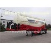 3 axles cement powder tank semi trailer with 12 tires support customized for any type