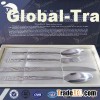 titanium fork and spoon Titanium tableware 4pcs