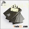 High fashion 3K twill matte carbon fiber business card holder for factory direct sale