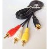 Saturn AV Cable for SEGA MASTER SYSTEM MEGADRIVE TV / AV RCA CABLE/LEAD