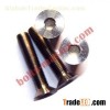 Titanium Flat Head Slotted Machine Bolts