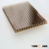 XINHAI soundproof insulation twin wall/double wall/2wall/2layer polycarbonate PC sheet