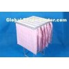 High Efficiency F7 Pocket Air Filter Pink Dust Collector Filter Bags Without Clapboard